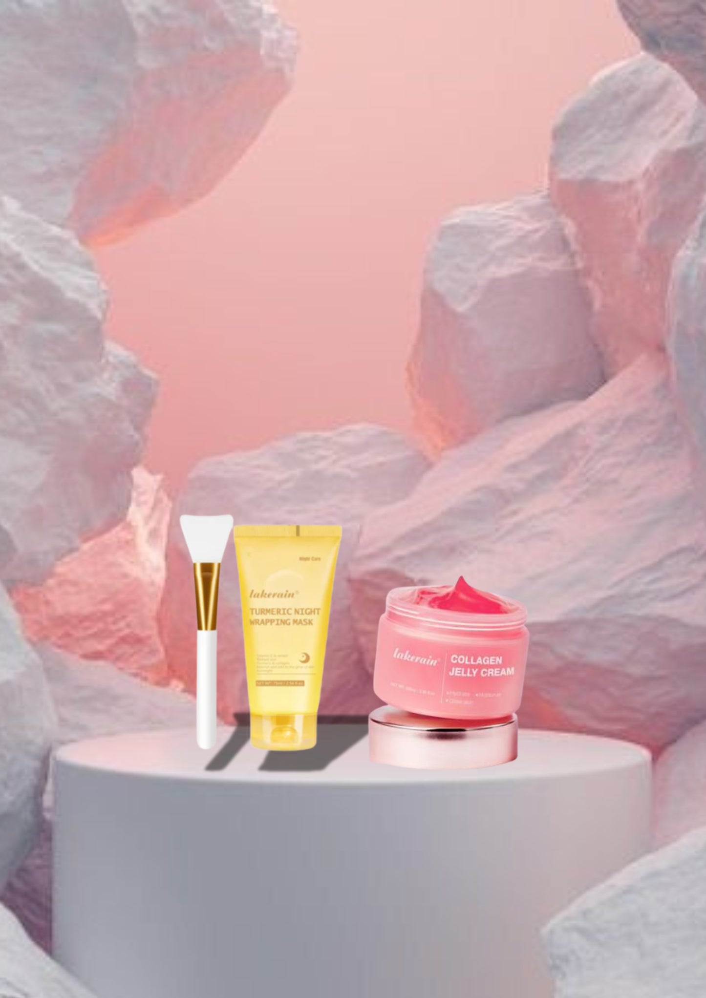 LAKERAINE JELLY CREAM – Collection Masques pour Tous Types de Peaux