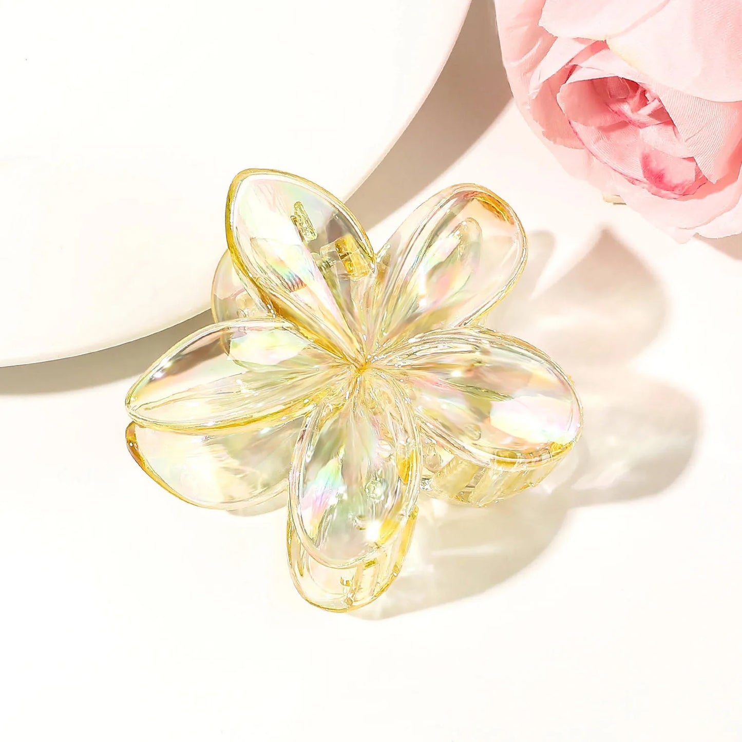Pince Fleur Éclat Cristallin