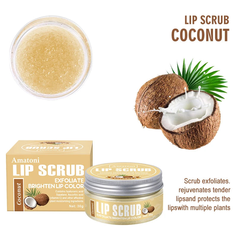 Gommage lèvres exfoliant – doux & réparateur