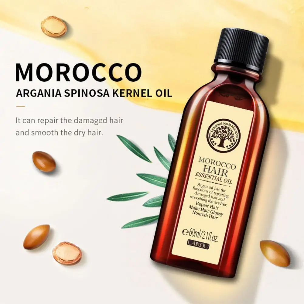 LAIKOU — Huile essentielle d'argan pure pour cheveux