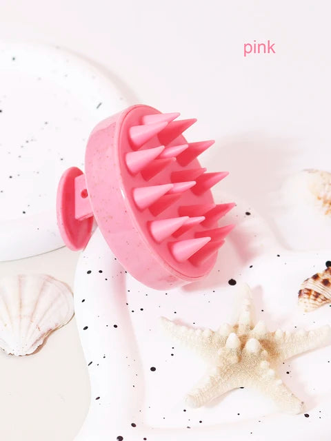 Brosse de Massage Cuir Chevelu – Douce et Stimulante