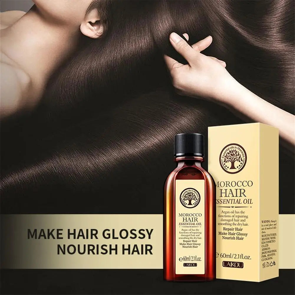 LAIKOU — Huile essentielle d'argan pure pour cheveux