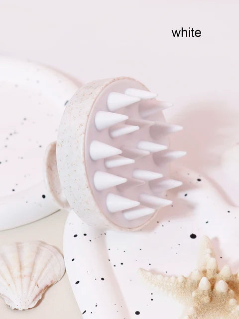 Brosse de Massage Cuir Chevelu – Douce et Stimulante