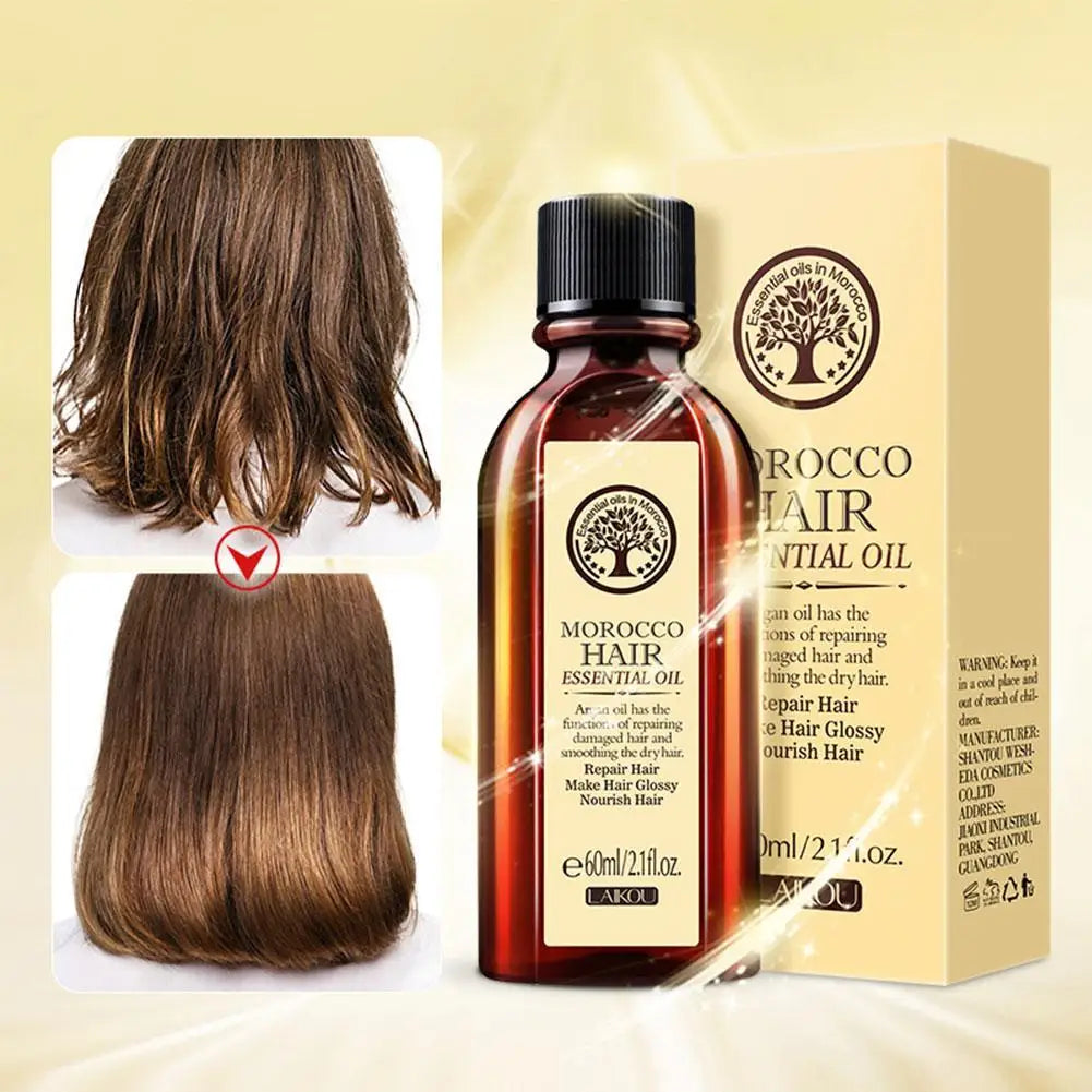 LAIKOU — Huile essentielle d'argan pure pour cheveux