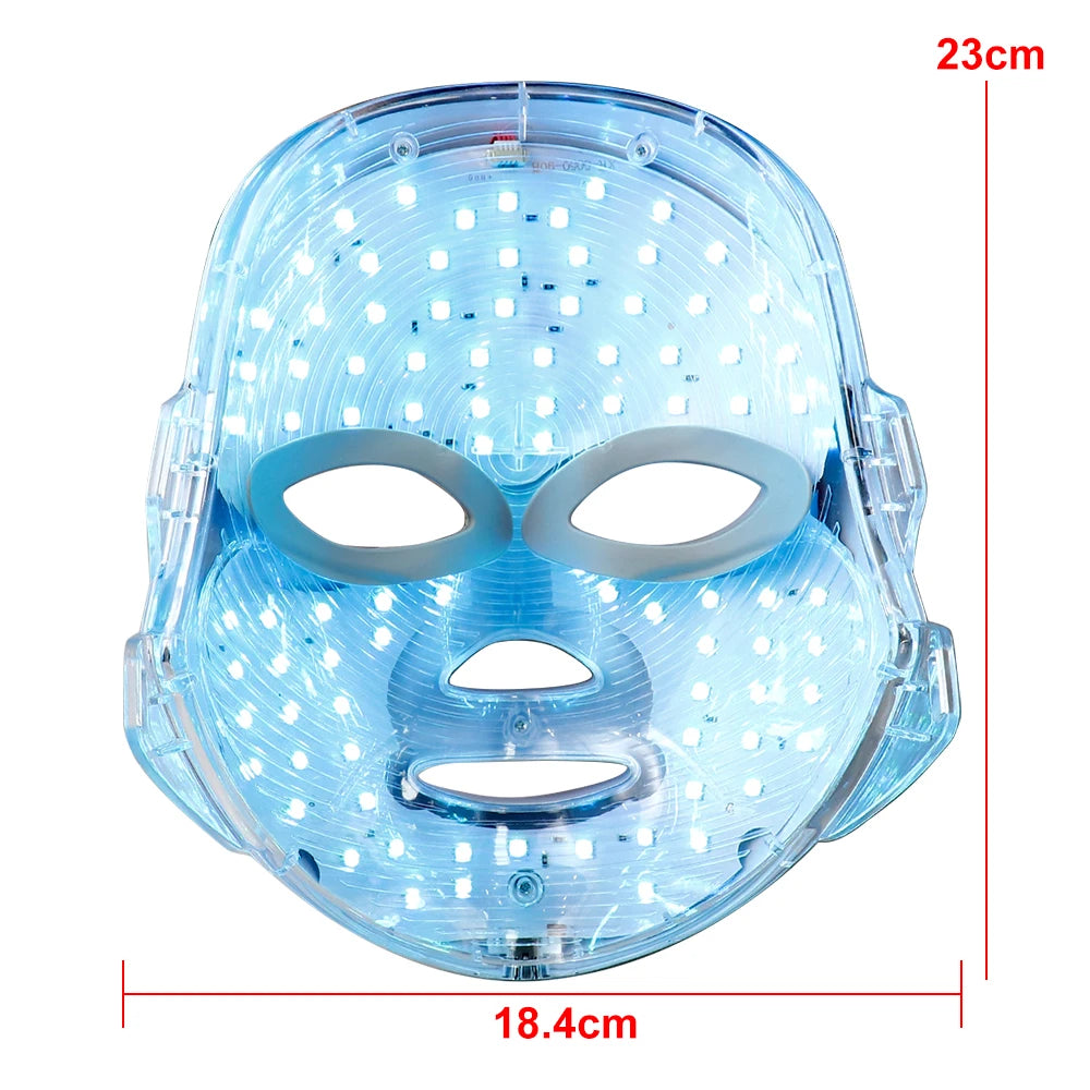 Masque LED Thérapie Lumière – 7 Couleurs