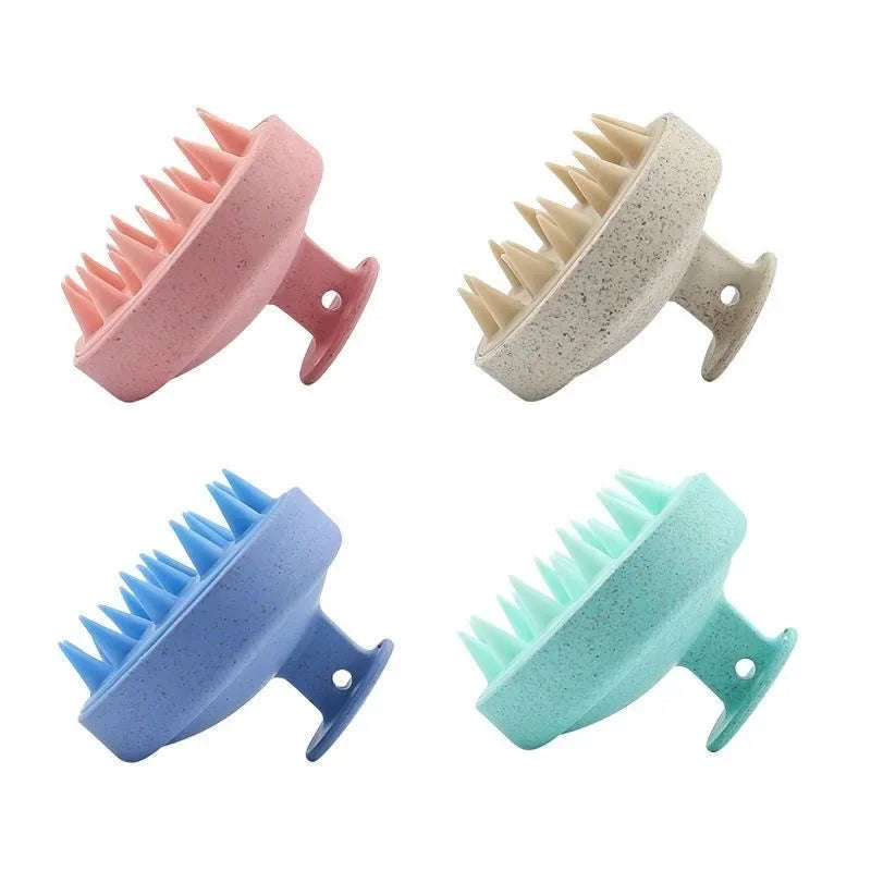 Brosse de Massage Cuir Chevelu – Douce et Stimulante