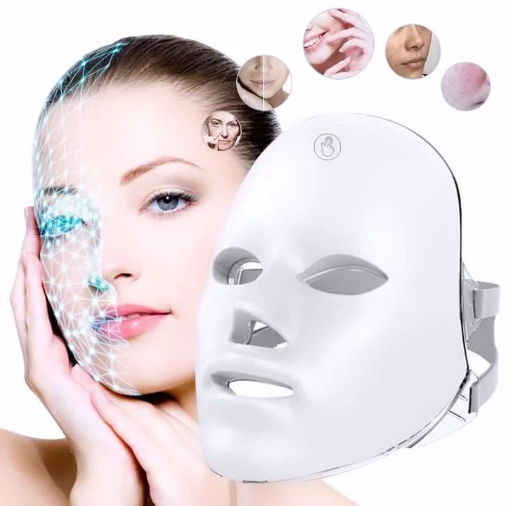 Masque LED Thérapie Lumière – 7 Couleurs