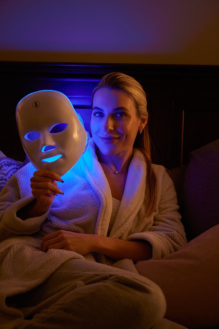 Masque LED Thérapie Lumière – 7 Couleurs