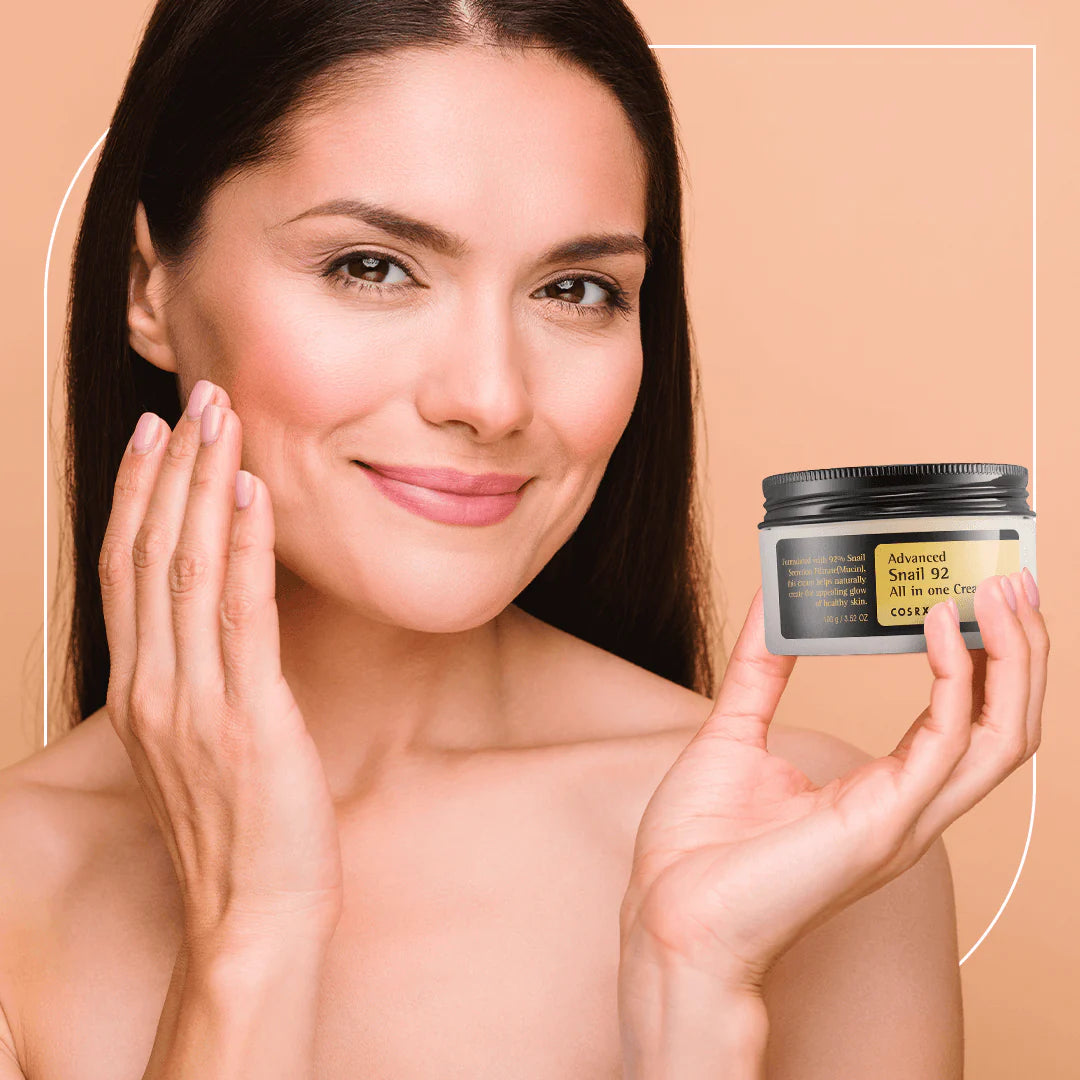 COSRX – Crème Hydratante Snail 92 All In One | Réparatrice & Apaisante