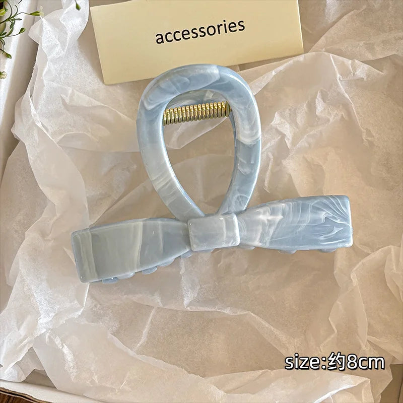Pinces à cheveux pastel – Fleurs & design ondulé