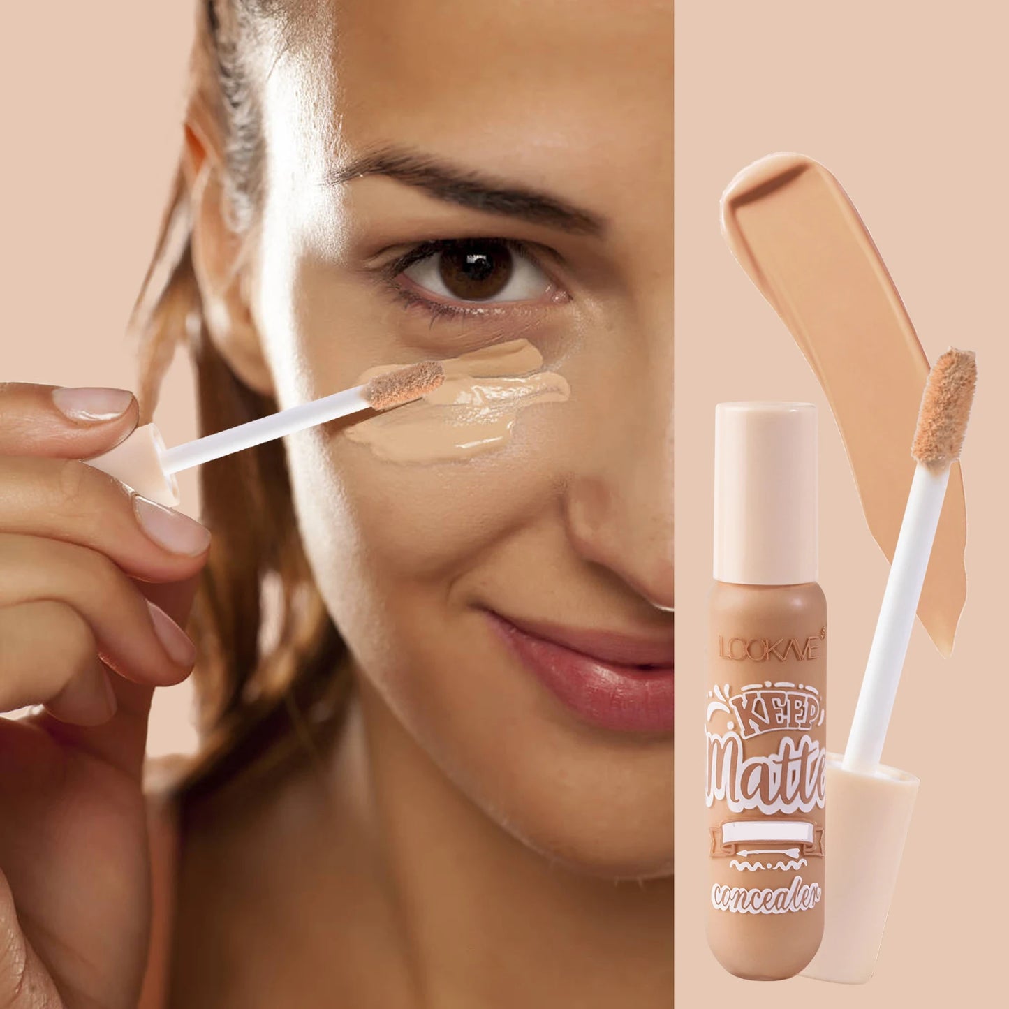 LOOKME – Anti-Cernes Liquide Mat Longue Tenue