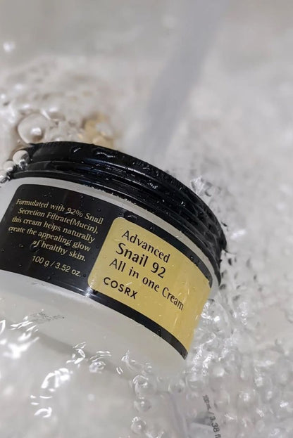 COSRX – Crème Hydratante Snail 92 All In One | Réparatrice & Apaisante